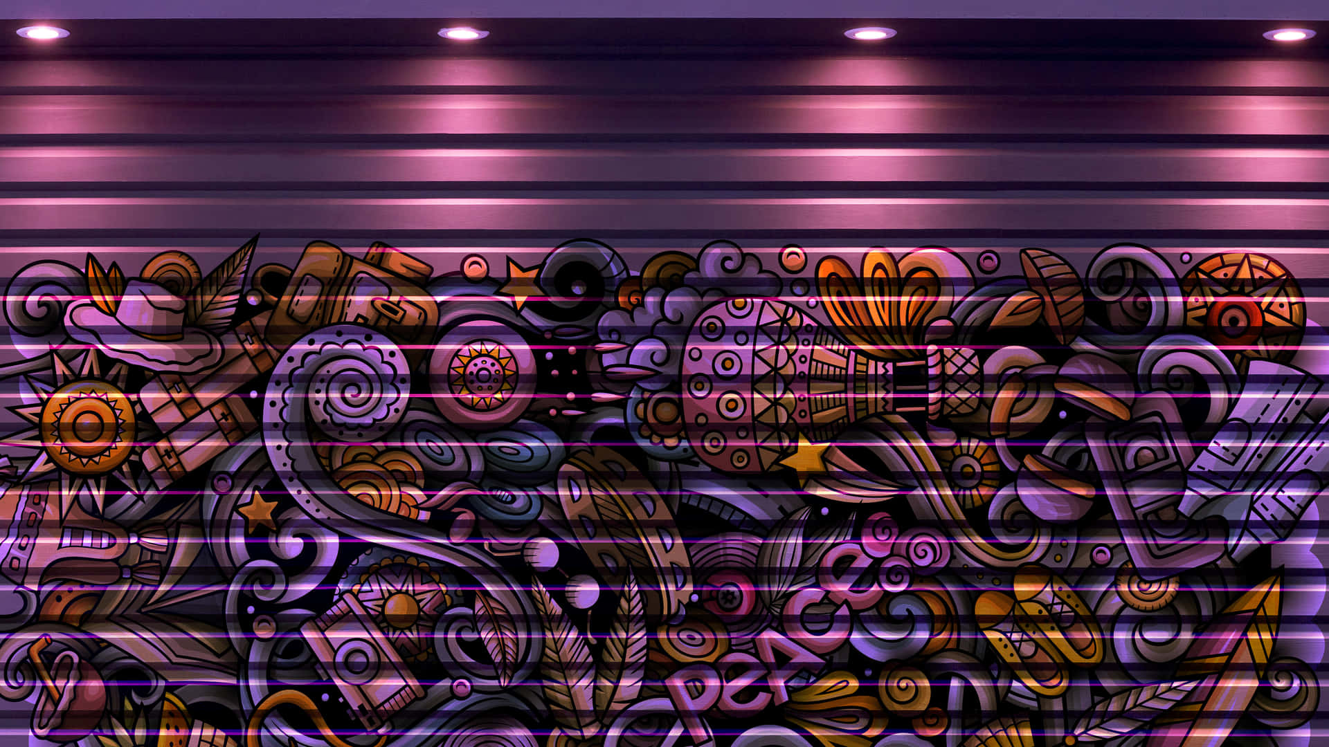 Street Wall Art 5k Desktop Background