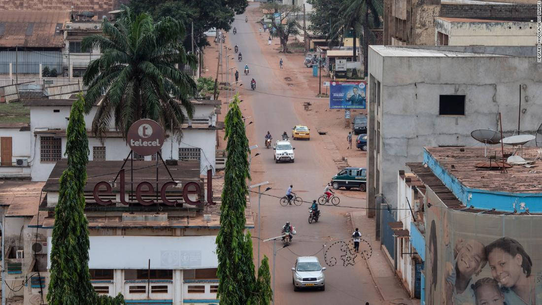 Streets In Central African Republic Background
