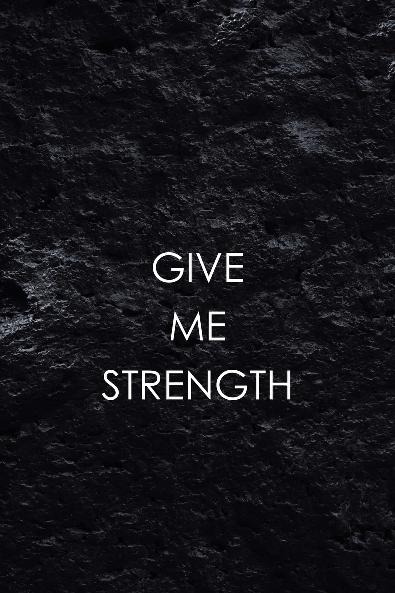 Give Me Strength - A Black And White Photo Wallpaper
