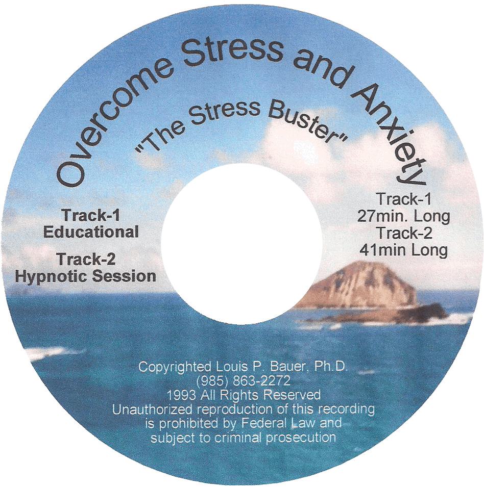 Stress Buster Hypnosis C D PNG