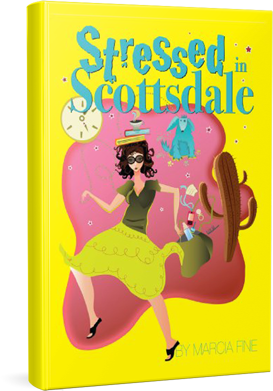 Stressedin Scottsdale Book Cover PNG