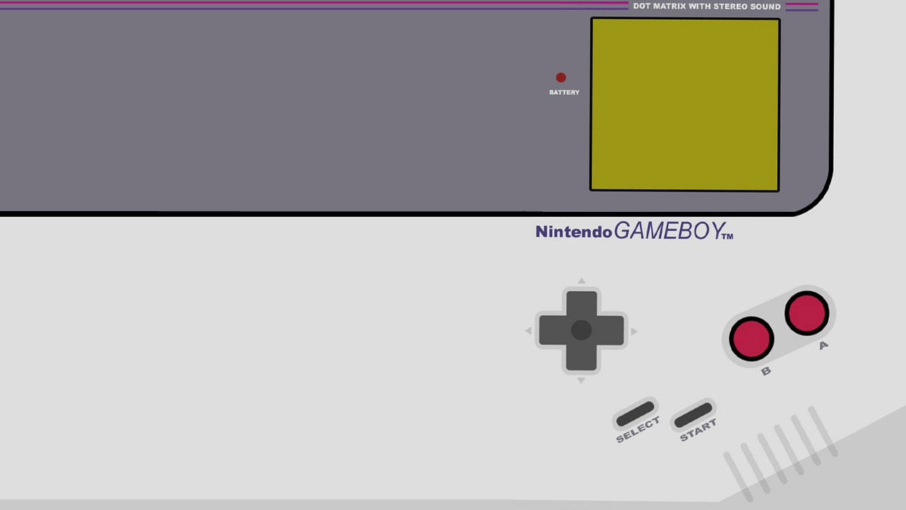 Arteestirado Del Nintendo Game Boy. Fondo de pantalla