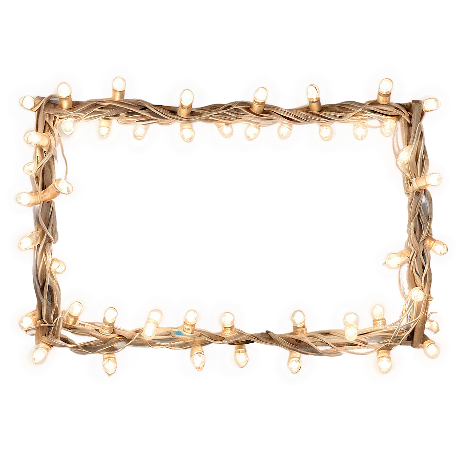 String Light Frame Png 8 PNG