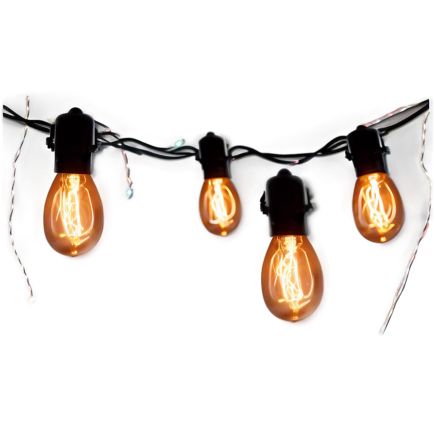 String Light Invitation Png Ugw PNG