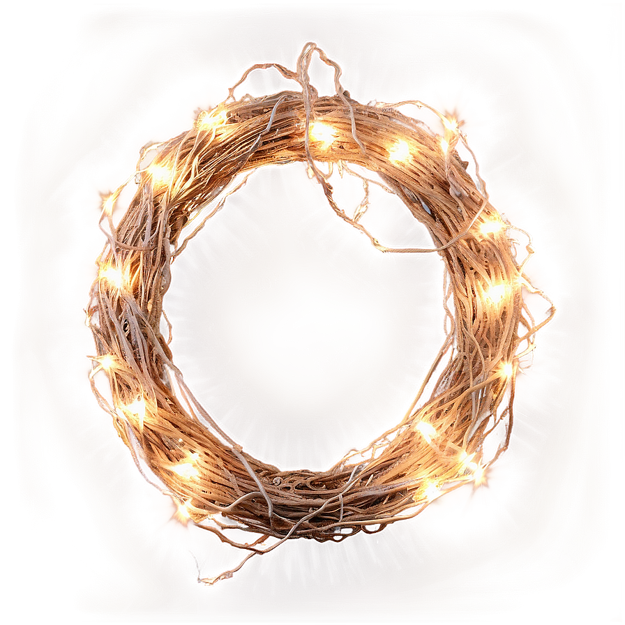 String Light Wreath Png 55 PNG
