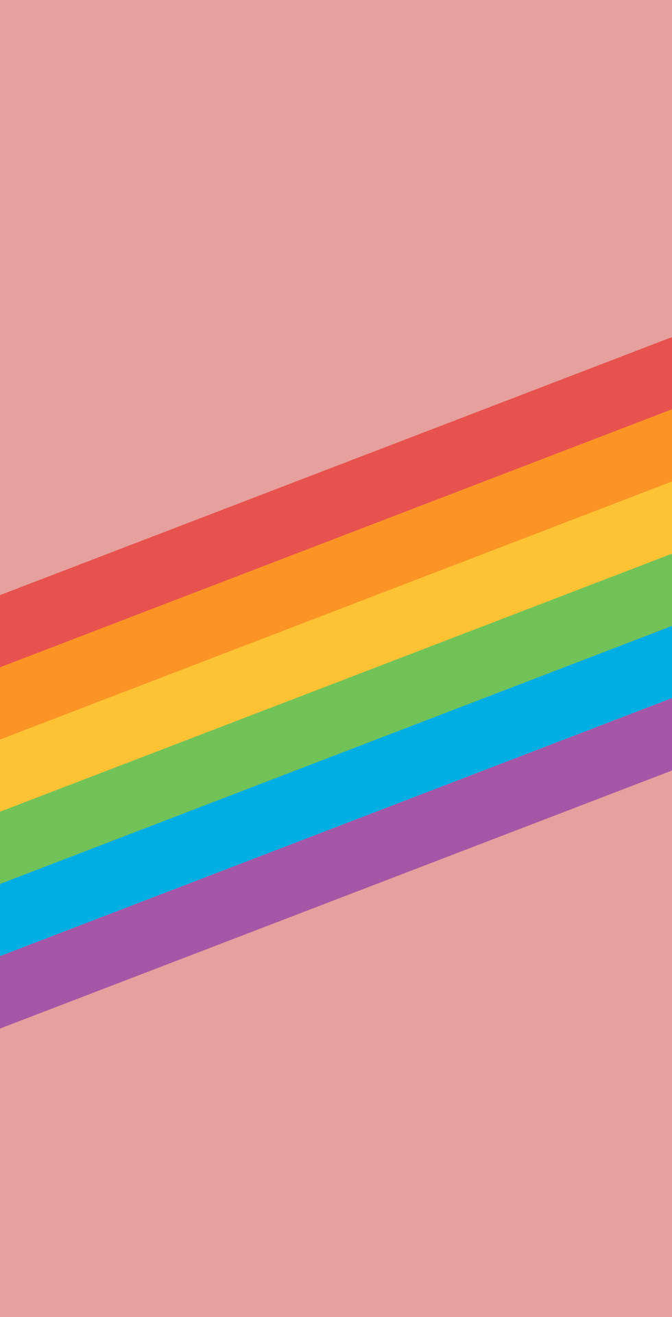Stripe Rainbow Background Wallpaper