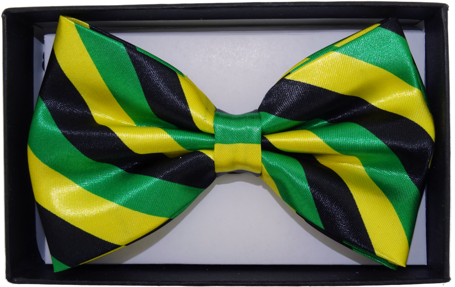 Striped Bow Tiein Box PNG