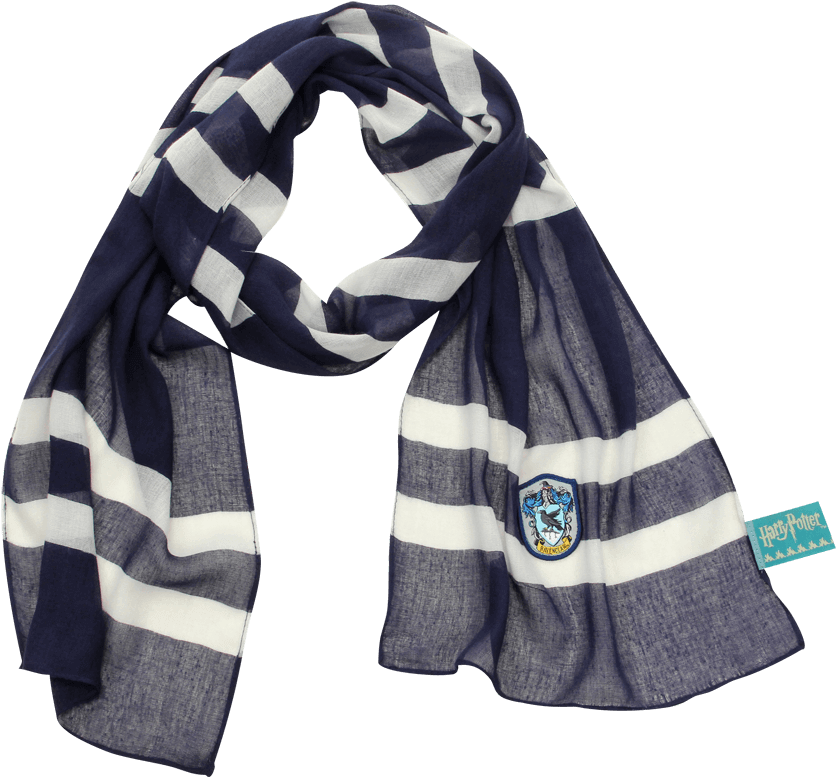 Striped House Scarf Harry Potter PNG