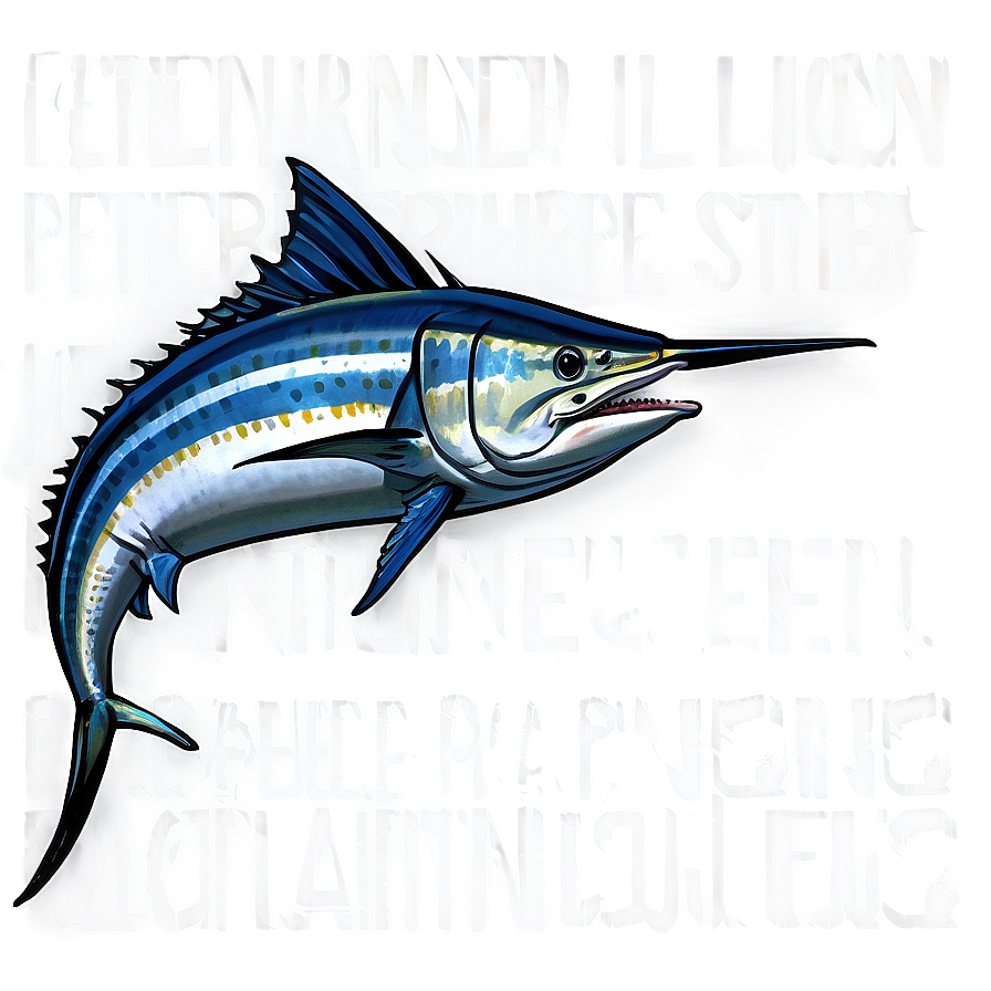 Striped Marlin Png Tlw PNG