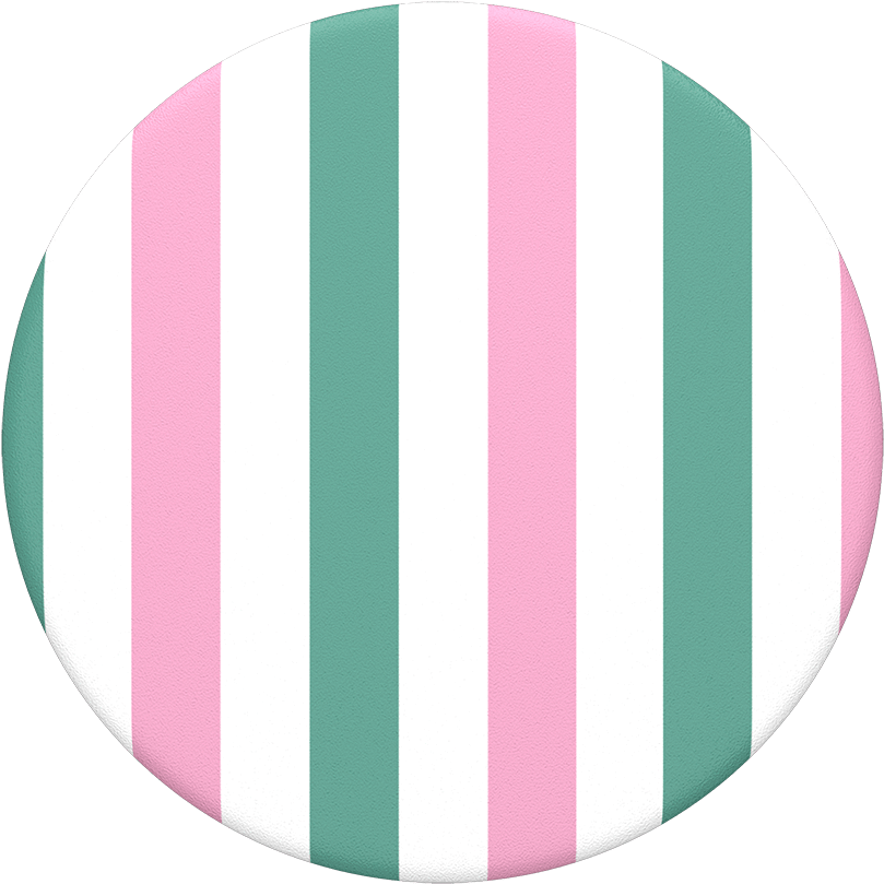 Striped Pinkand Green Circle Background PNG