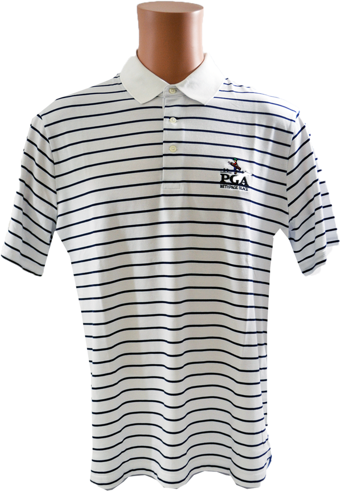 Striped Polo Shirt Ralph Lauren P G A PNG