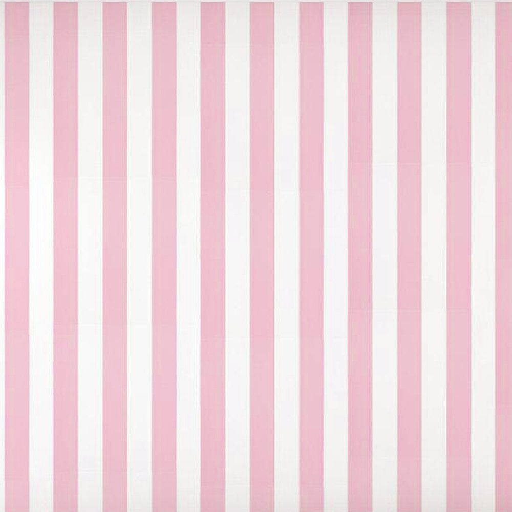 Stripes Pink White Pattern Wallpaper