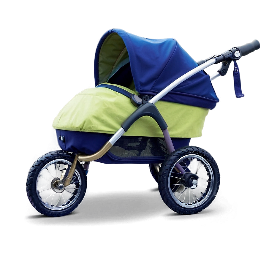 Stroller With Big Wheels Png Unb PNG