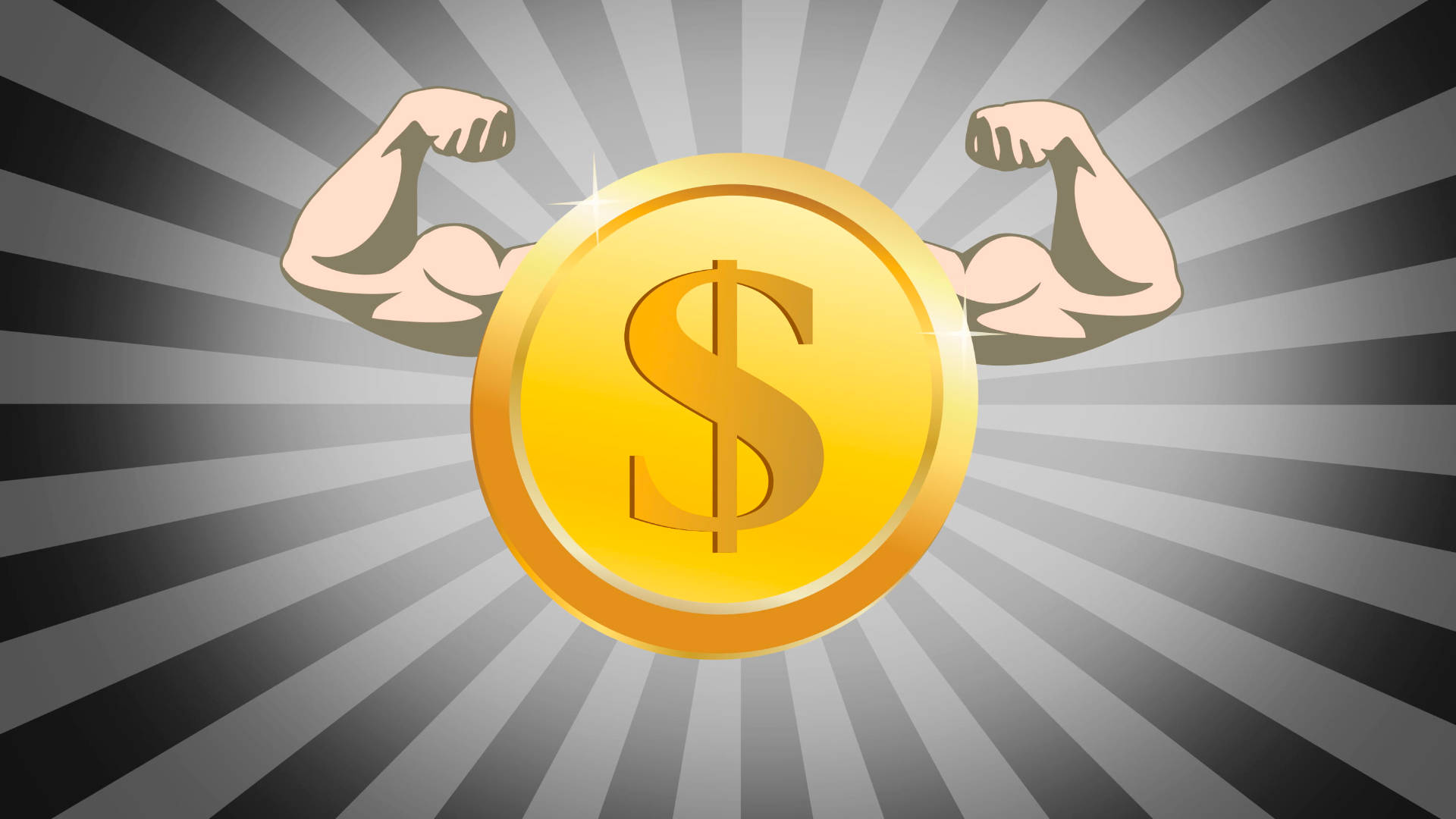 Strong Forex Dollars Background