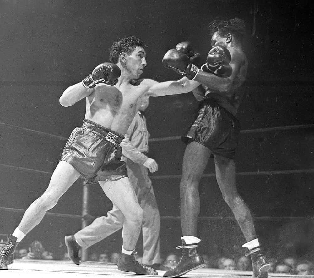 Strong Punch Of Willie Pep Wallpaper