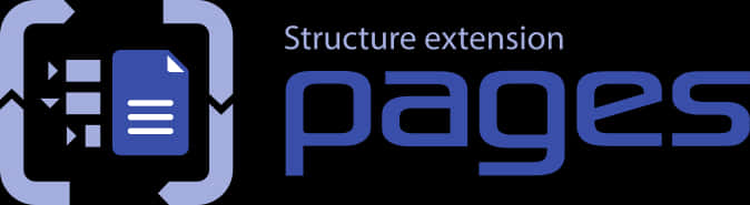 Structure Extension Pages Logo PNG