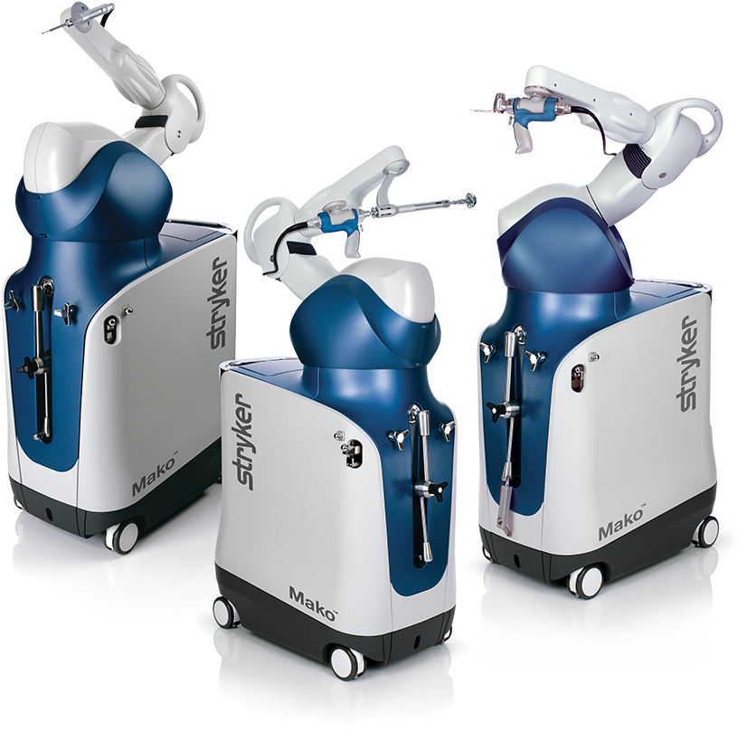 Stryker Mako Surgical Robotic Arms PNG