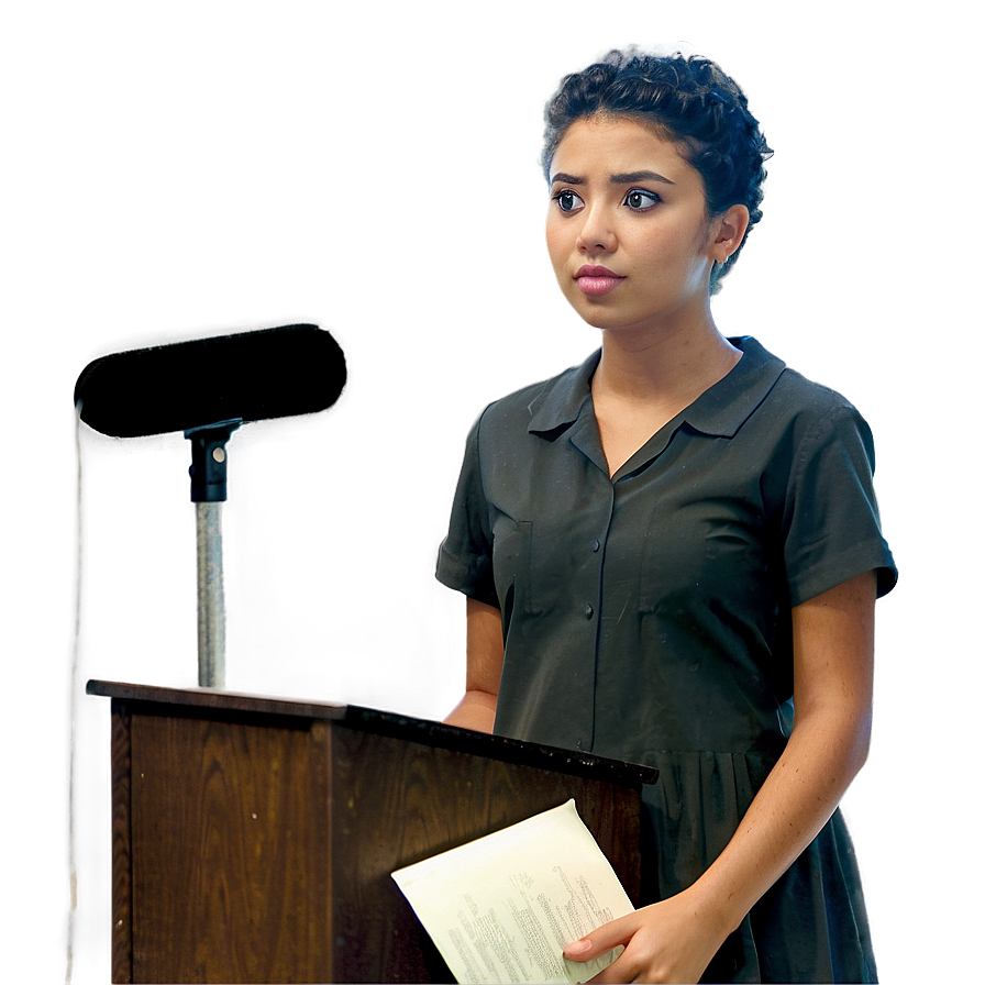 Student In Debate Png 65 PNG