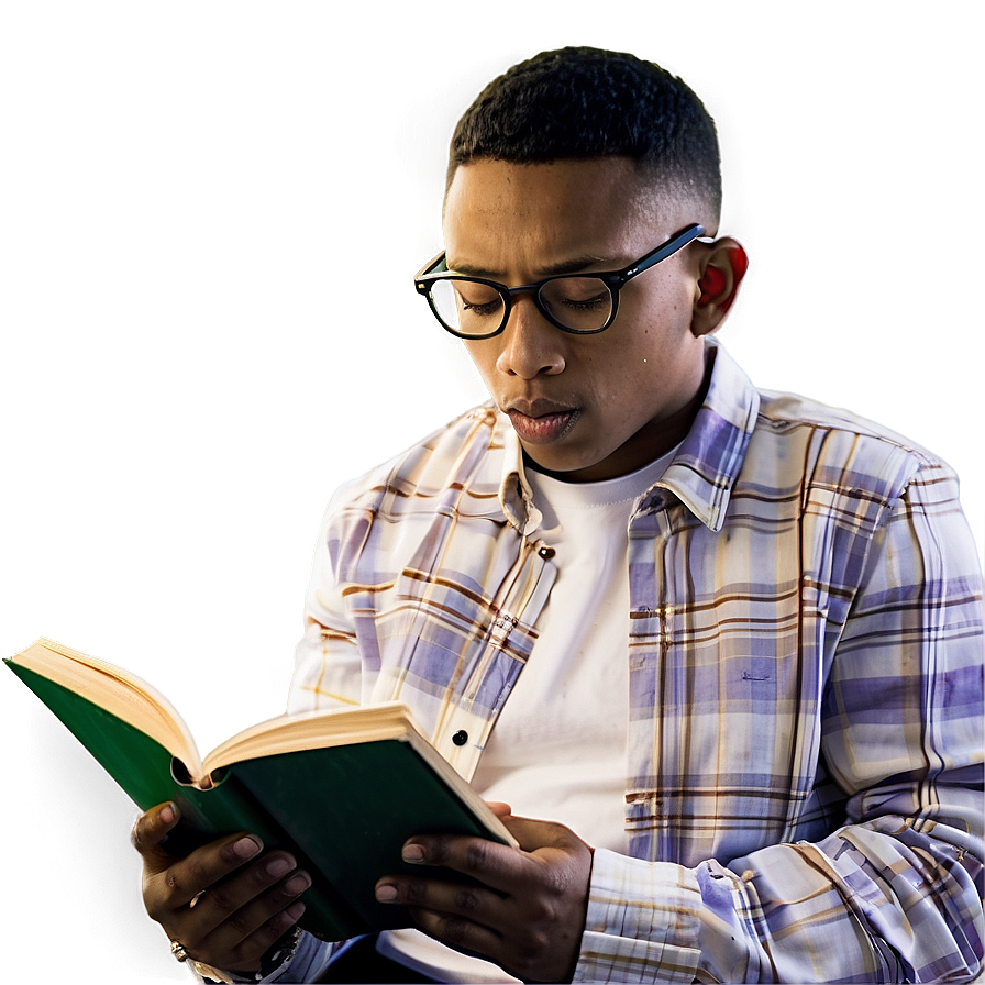 Student Reading Book Png 91 PNG