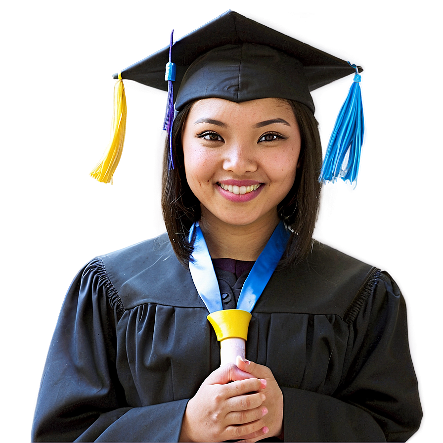 Student With Graduation Cap Png 48 PNG