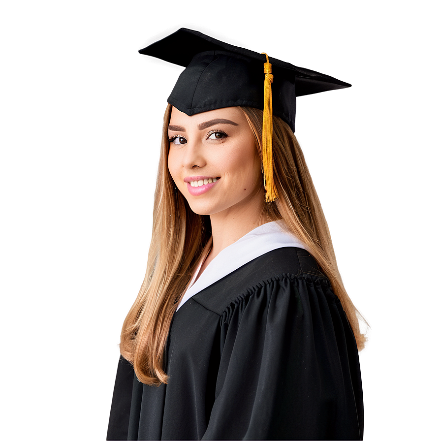 Student With Graduation Cap Png Wlo96 PNG