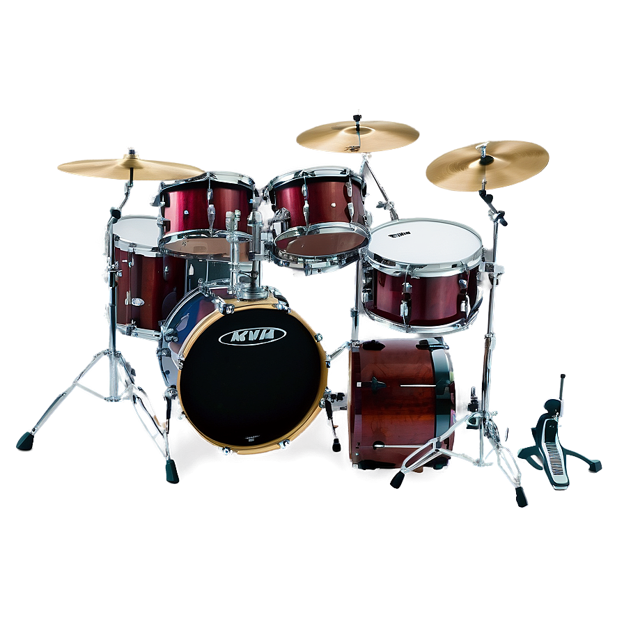 Studio Drum Kit Png Hgx31 PNG