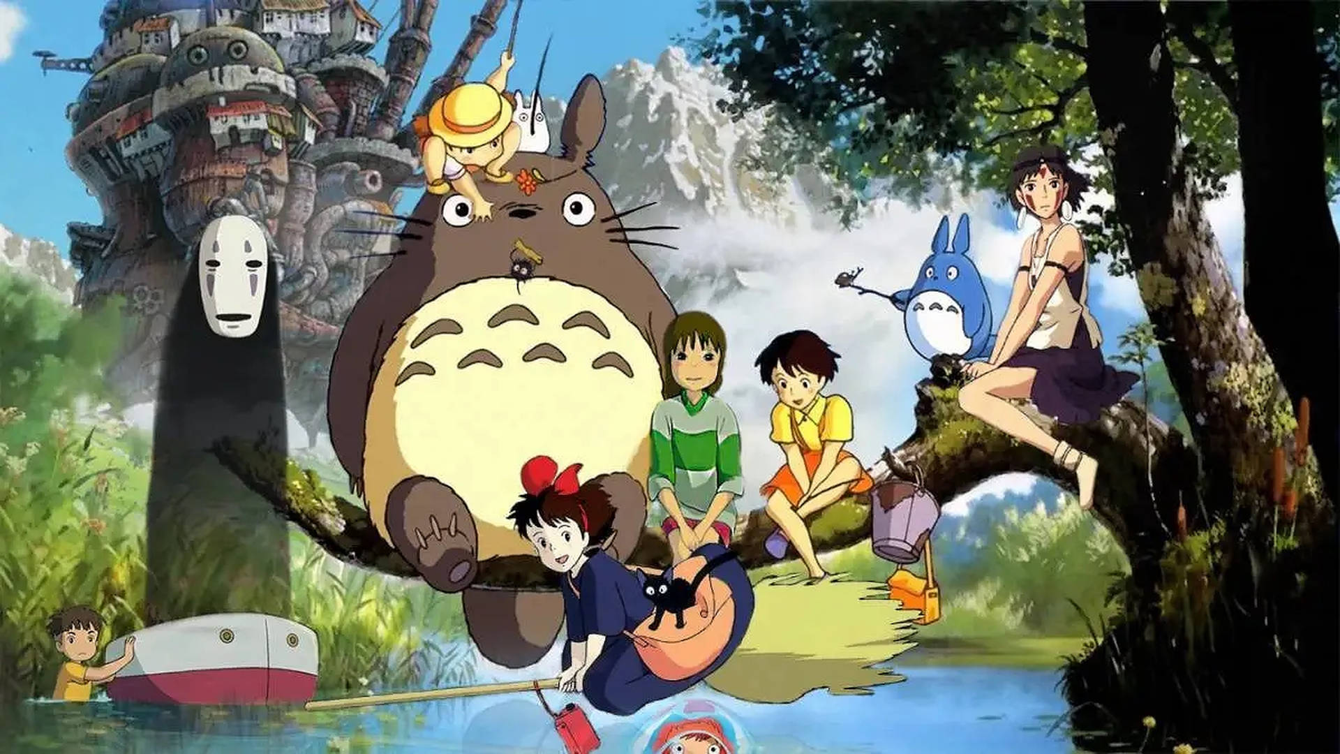 Studio Ghibli Anime Kids Wallpaper