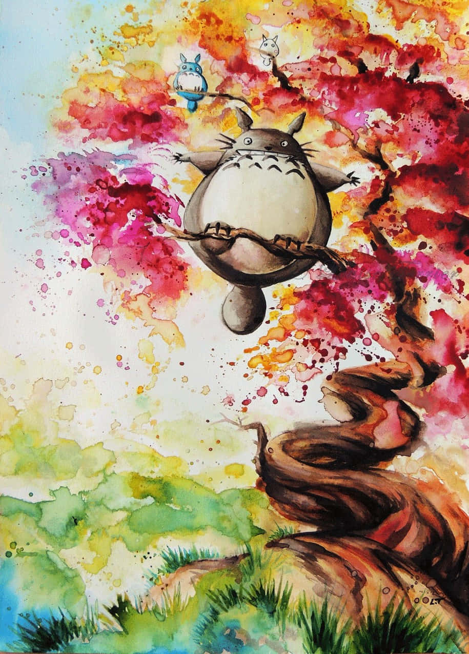 Studio Ghibli Art 915 X 1275 Wallpaper Wallpaper
