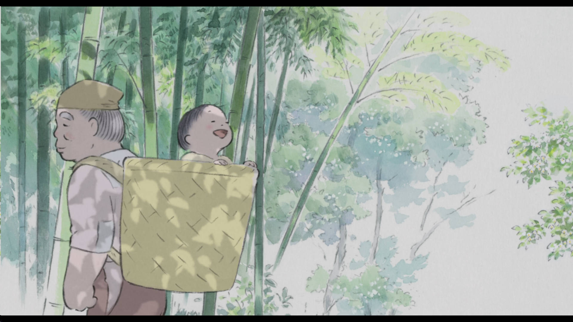 Studio Ghibli Desktop Baby Basket Wallpaper