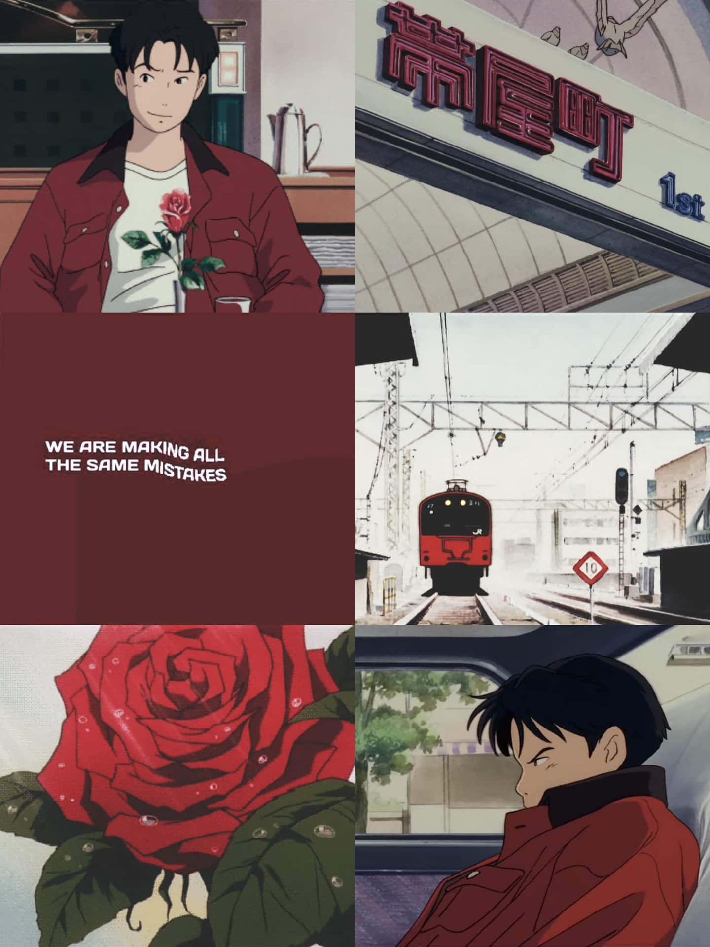 Studio Ghibli Inspired Collage Wallpaper