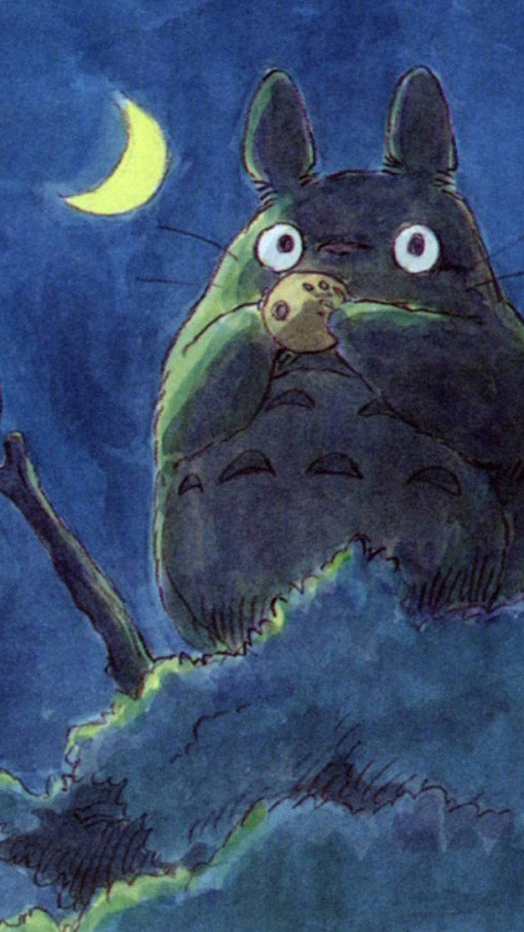 "Bringing Japanese Animation to Life with Studio Ghibli on your iPhone" Wallpaper