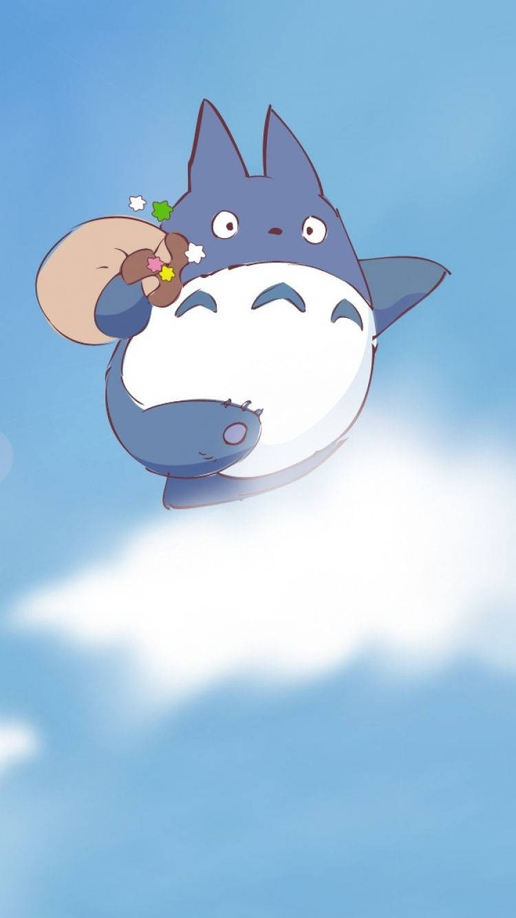 Stay enchanted by the beauty of Studio Ghibli movies with your iPhone! Wallpaper