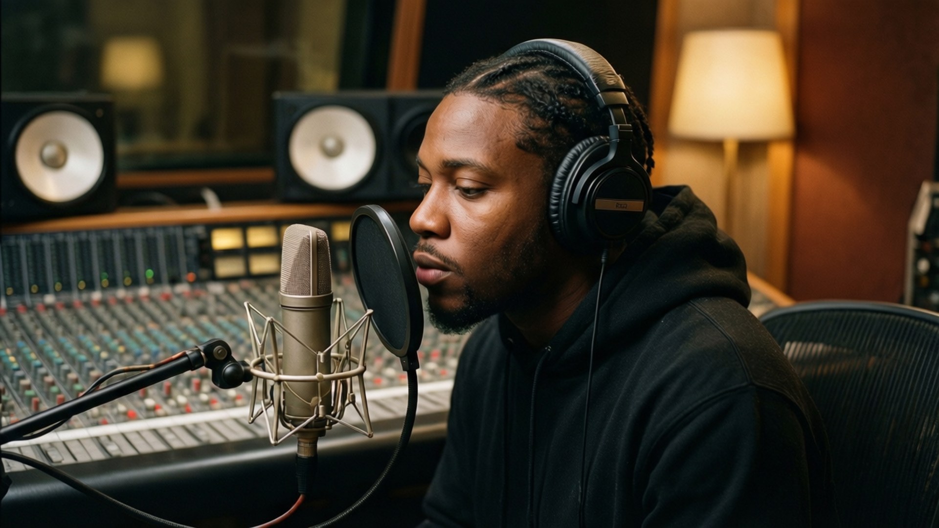 Studio Session Focus Wallpaper