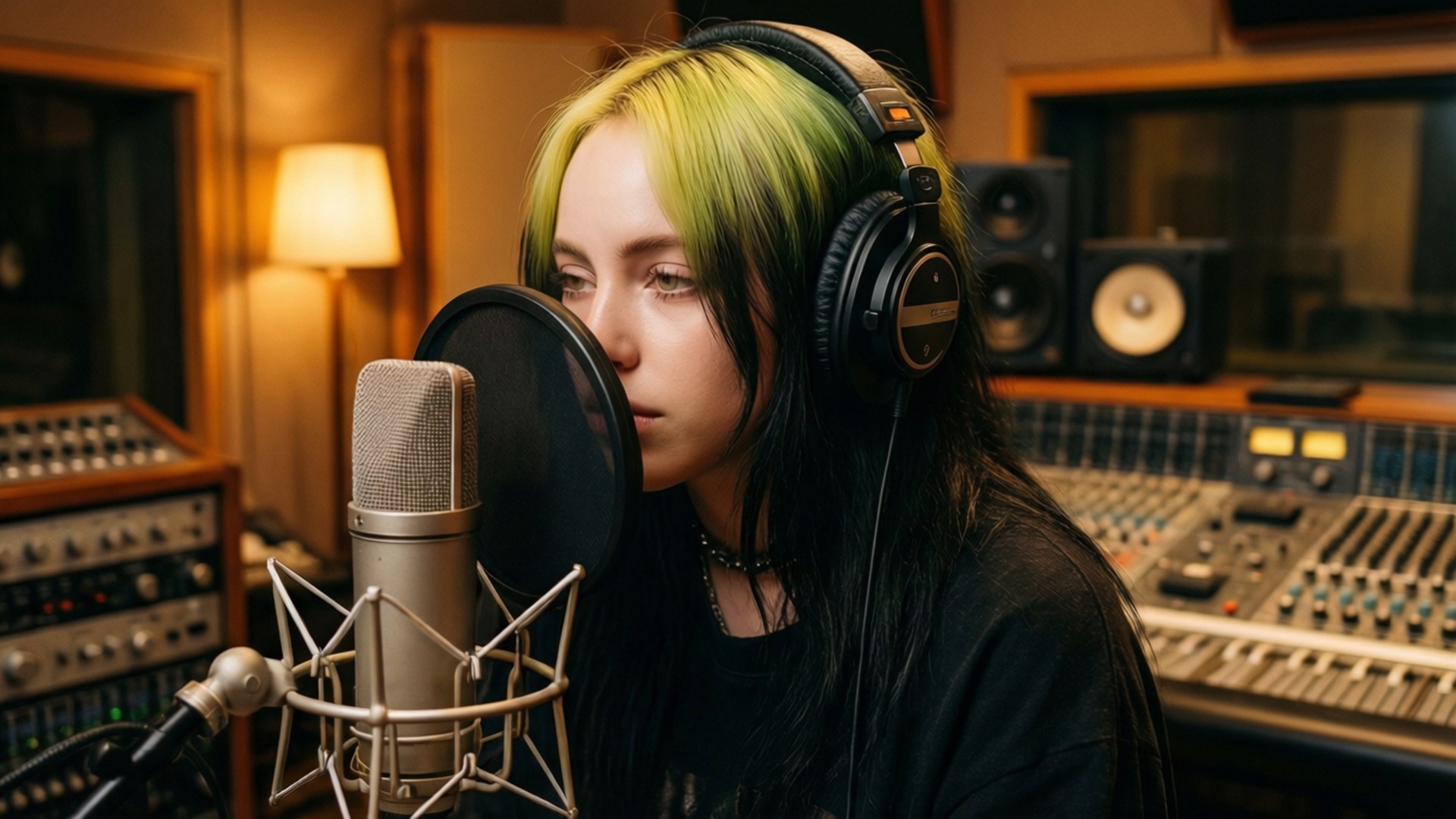 Studio Session Focus Wallpaper