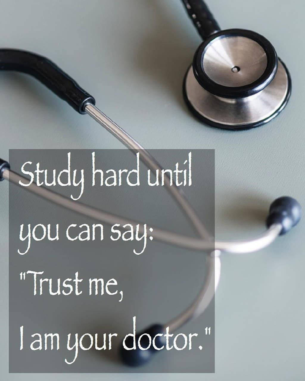 Study Hard Doctor Motivation Wallpaper