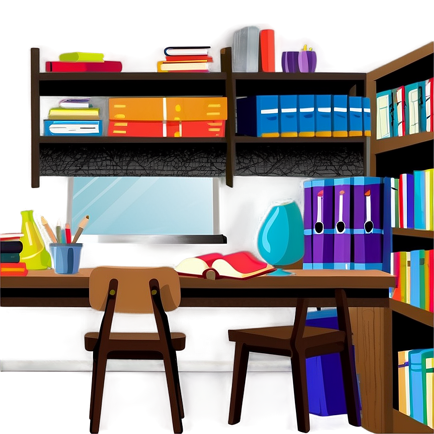 Study Space Makeover Png Mky PNG