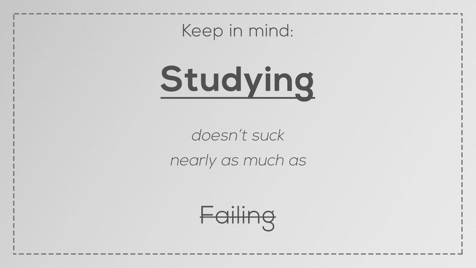 Studying And Failing Motivational Quotes Aesthetic Wallpaper