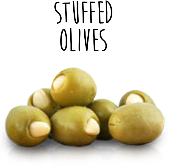 Stuffed Green Olives PNG