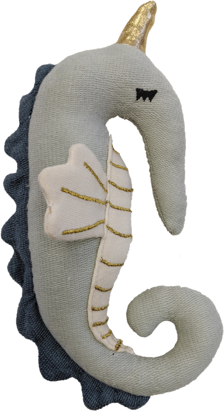 Stuffed Seahorse Toy PNG