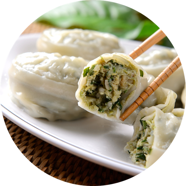 Stuffed Tofu Dumplings PNG