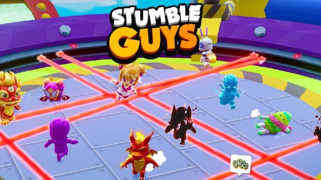 Stumble Guys_ Gameplay_ Action Wallpaper