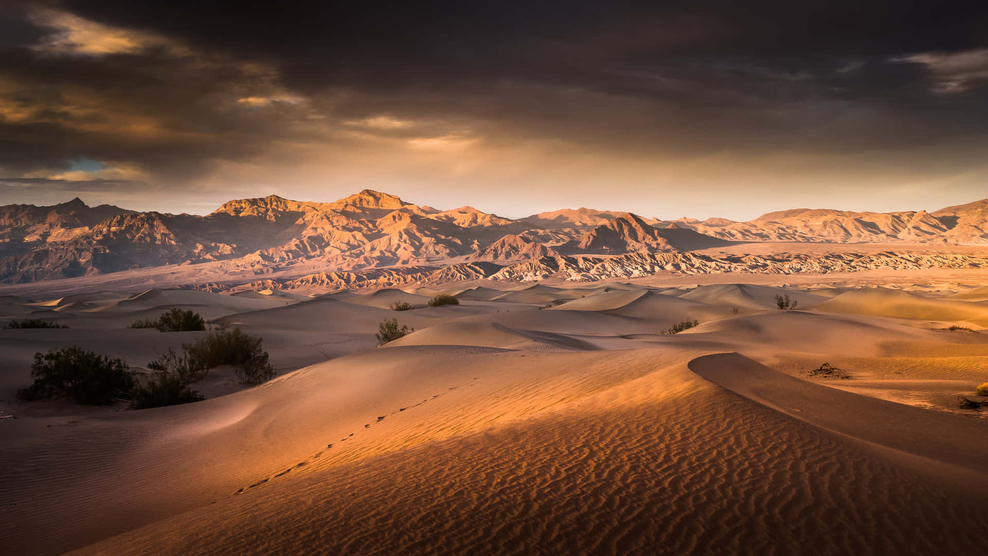 Stunning 4k Desert Landscape Wallpaper