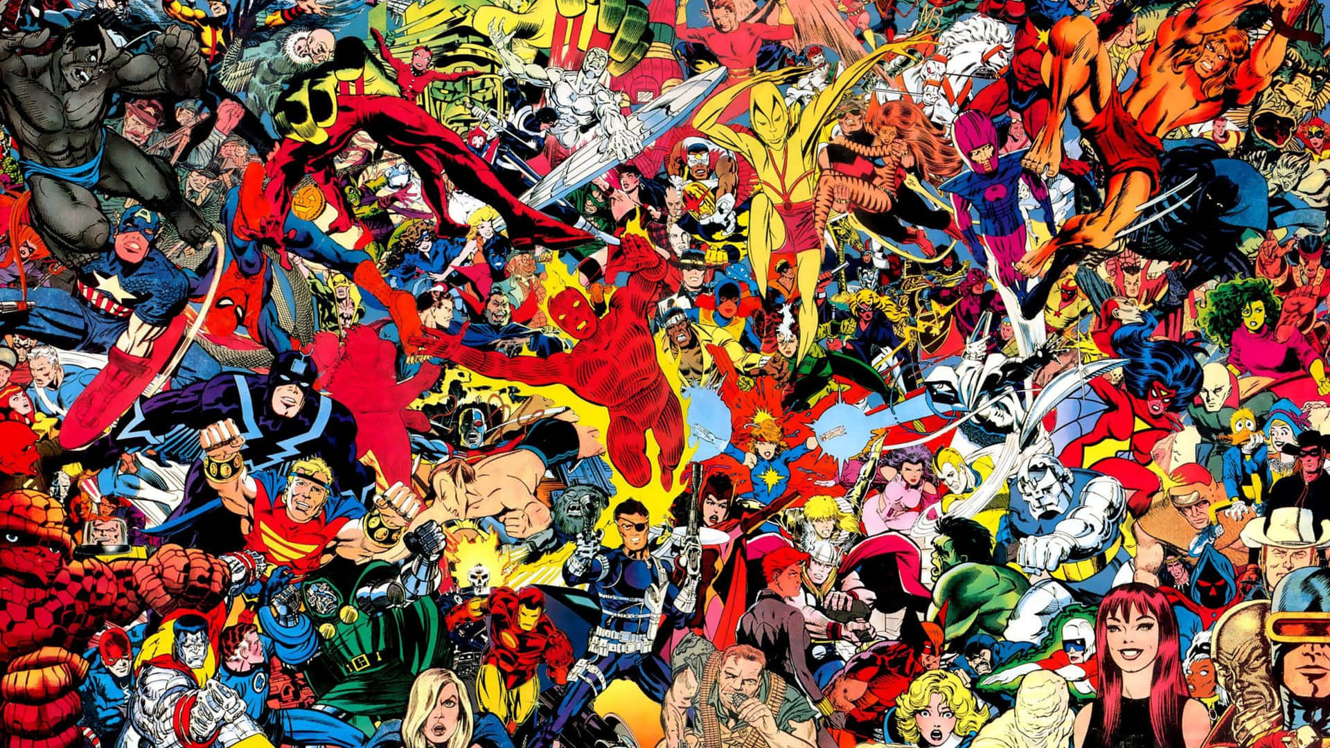 Stunning 4k Marvel Universe Background
