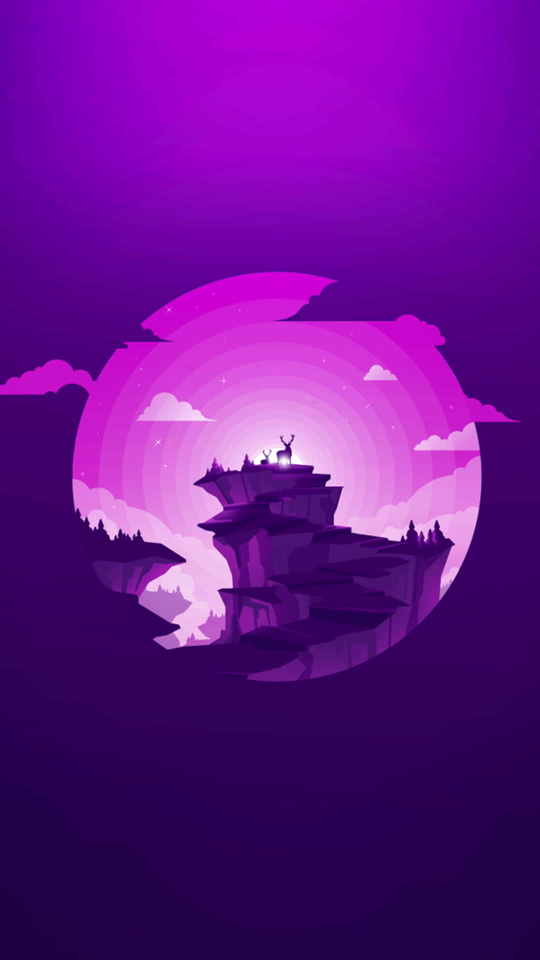 Stunning Abstract Purple Background