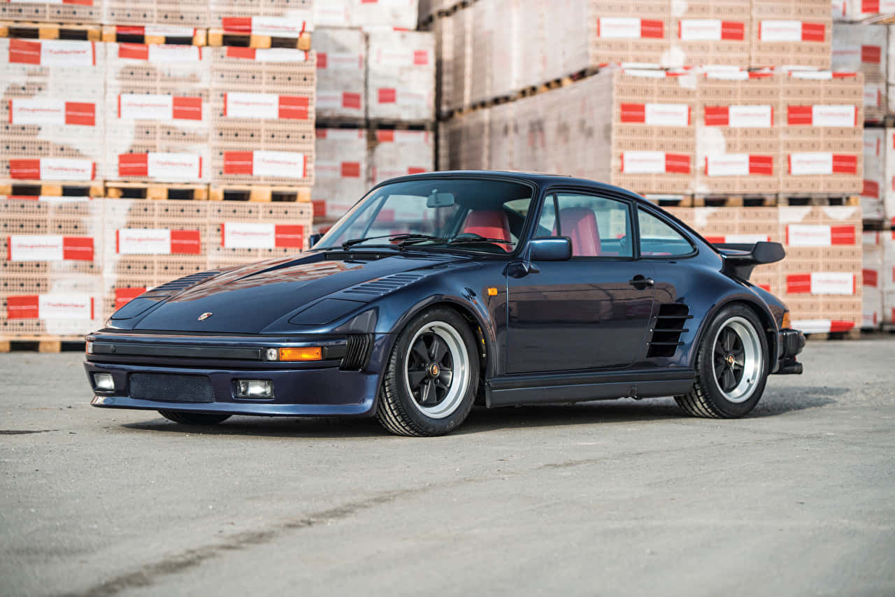 Stunning Beauty Of A Classic Porsche 930 Wallpaper