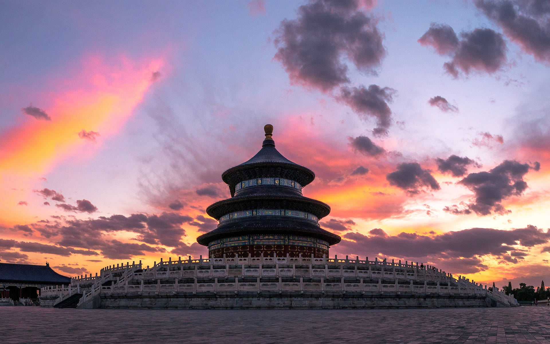 Stunning Beijing Temple Of Heaven Background