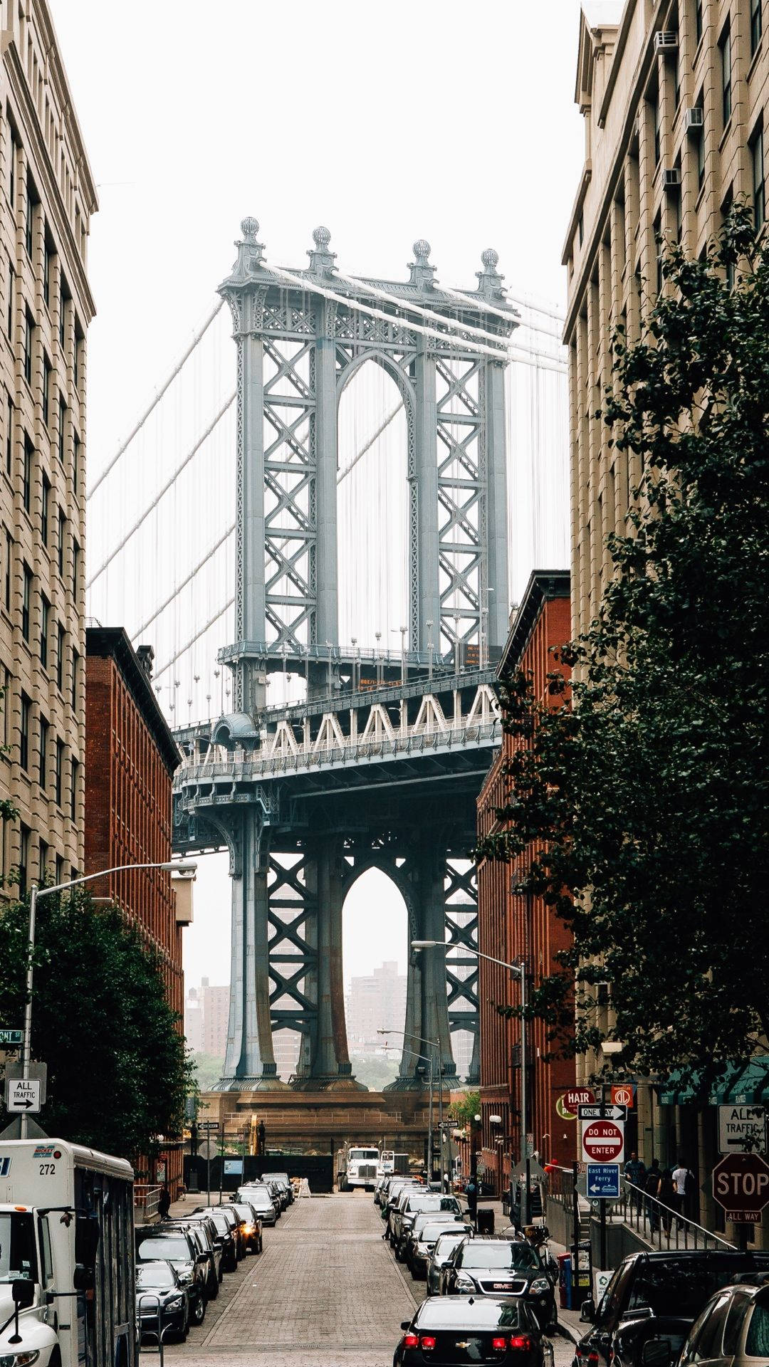 Brooklyn Bridge Wallpaper 4K, Skyline, New York, Cityscape