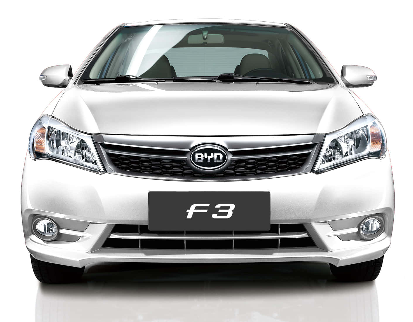Stunning Byd F3 On An Open Road Wallpaper