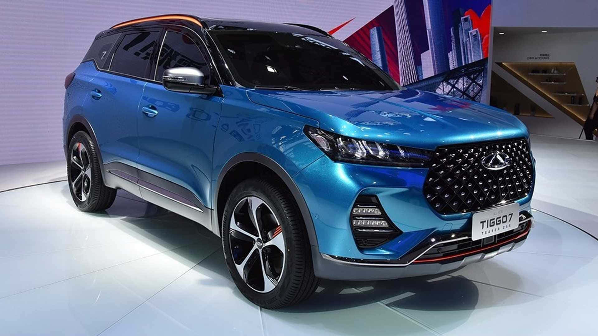 Chery Tiggo 7 габариты автомобиля