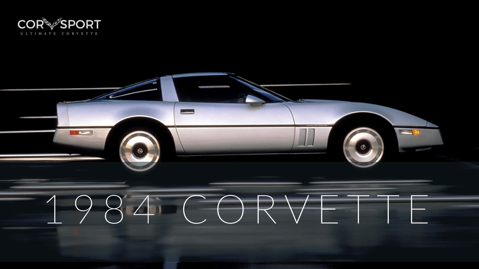 Stunning Chevrolet Corvette C4 Showcased Wallpaper